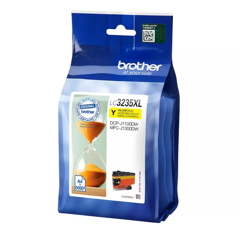 Brother LC3235XLY Tinteiro 1 unid. Original Alto (XL) Rendimento Amarelo
