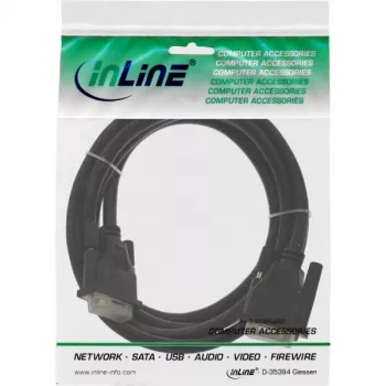 Cabo DVI-D InLine 24+1 macho/macho Dual Link 5 m