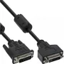 Cabo DVI-D InLine 24+1 M/F, Dual Link, 2 núcleos de ferrite, 5 m