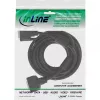 Cabo DVI-D InLine 24+1 M/F, Dual Link, 2 núcleos de ferrite, 5 m