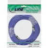 Cabo de áudio RCA InLine Premium 1x RCA macho/macho banhado a ouro 20 m
