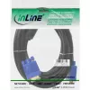 Cabo S-VGA InLine Premium 15HD macho/macho preto 10 m