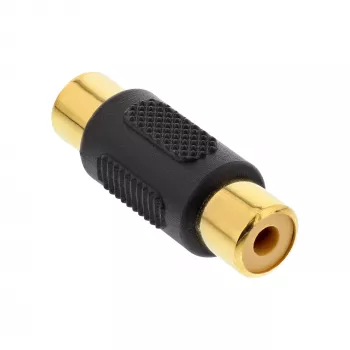 Adaptador de áudio ficha RCA / ficha RCA InLine 99315