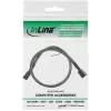 Cabo Mini SAS HD InLine SFF-8643 para SFF-8643 com Sideband 1 m