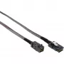 Cabo Mini SAS HD InLine SFF-8643 para SFF-8087 com Sideband 0,5 m