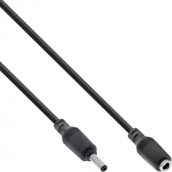 Cabo de extensão de ficha DC InLine para câmara exterior SmartHome, 5 m