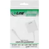 Adaptador InLine Mini DisplayPort macho / DVI-D 24+1 fêmea branco, 0,15m