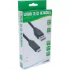 Cabo USB 2.0 InLine, ficha USB-C / ficha USB-A, preto, 5m