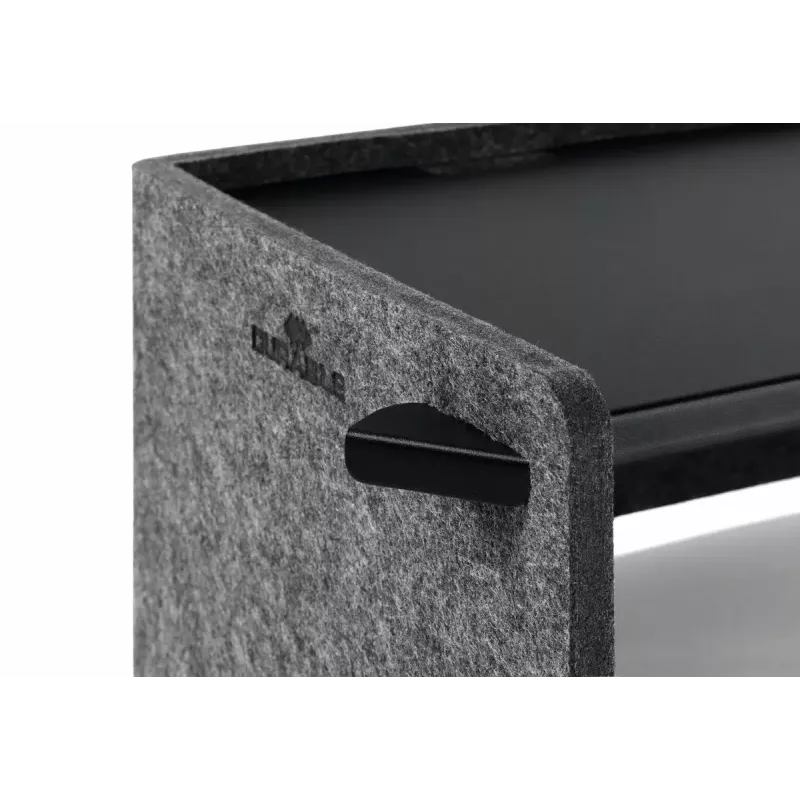 Suporte para monitor Durable 508158 de pé 10 kg de capacidade de carga regulável em altura