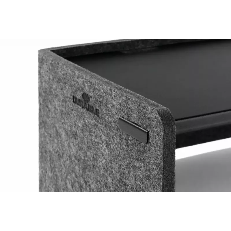 Suporte para monitor Durable 508158 de pé 10 kg de capacidade de carga regulável em altura