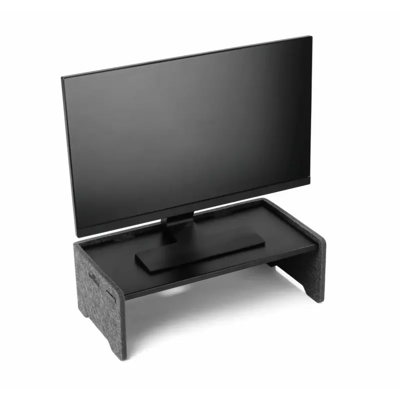 Suporte para monitor Durable 508158 de pé 10 kg de capacidade de carga regulável em altura