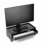 Suporte para monitor Durable 508158 de pé 10 kg de capacidade de carga regulável em altura
