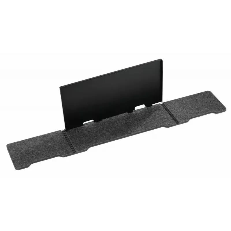 Suporte para monitor Durable 508158 de pé 10 kg de capacidade de carga regulável em altura