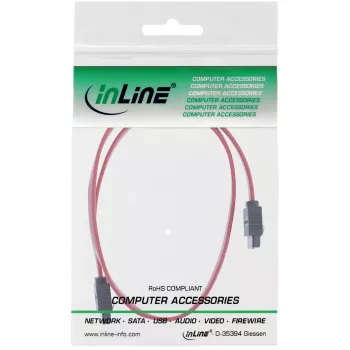Cabo SATA 6Gb/s InLine com bloqueio, 1 m
