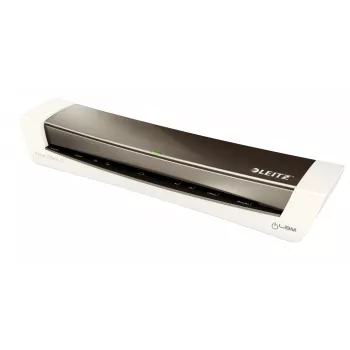 Plastificadora a quente Leitz iLAM A3 310 mm/min cinzento branco