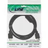 Cabo HDMI High Speed macho + ferrite preto 1,5 m InLine 17611