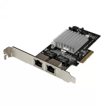 Placa de rede StarTech.com adaptador de servidor Gigabit Ethernet PCI Express (PCIe x4) de porta dupla – Intel i350 NIC