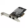 Placa de rede StarTech.com adaptador de servidor Gigabit Ethernet PCI Express (PCIe x4) de porta dupla – Intel i350 NIC
