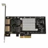 Placa de rede StarTech.com adaptador de servidor Gigabit Ethernet PCI Express (PCIe x4) de porta dupla – Intel i350 NIC