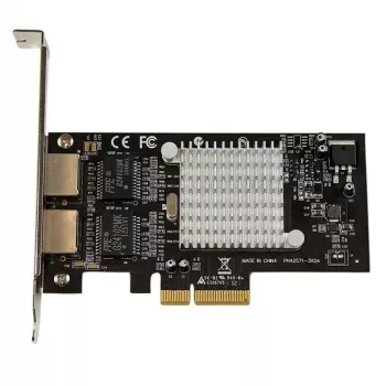 Placa de rede StarTech.com adaptador de servidor Gigabit Ethernet PCI Express (PCIe x4) de porta dupla – Intel i350 NIC
