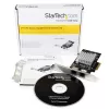 Placa de rede StarTech.com adaptador de servidor Gigabit Ethernet PCI Express (PCIe x4) de porta dupla – Intel i350 NIC
