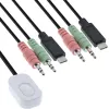 Comutador KVM InLine, 2 portas, USB-C para DisplayPort 1.2, 4K, áudio, cabo integrado