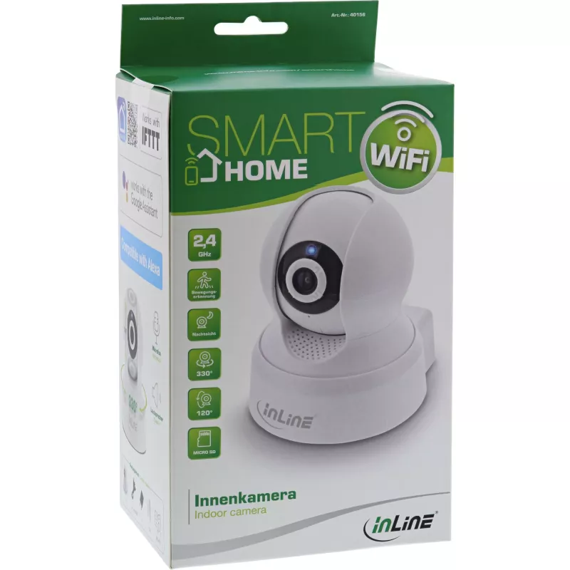 Câmara de segurança IP InLine Smart Home Camera interior