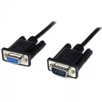 Cabo serial null modem DB9 RS232 StarTech.com 1 m preto F/M