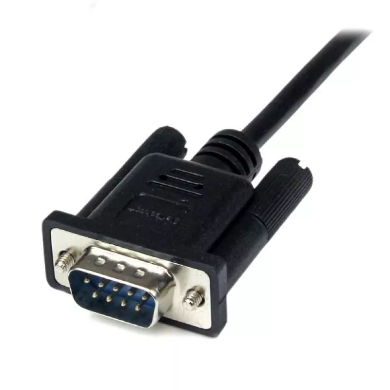 Cabo serial null modem DB9 RS232 StarTech.com 1 m preto F/M