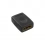 Adaptador HDMI InLine conector fêmea/conector fêmea HDMI A com contactos dourados, 4K2K