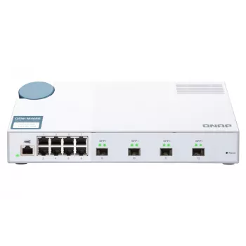 QNAP QSW-M408S Switch de rede Gerido L2 Gigabit Ethernet (10/100/1000) branco