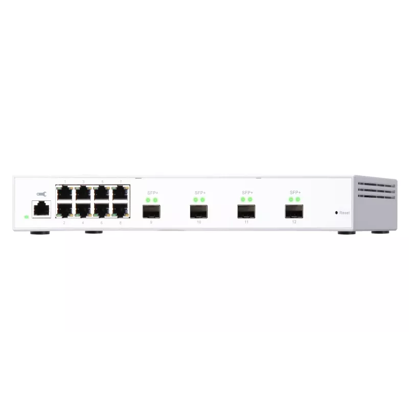 QNAP QSW-M408S Switch de rede Gerido L2 Gigabit Ethernet (10/100/1000) branco