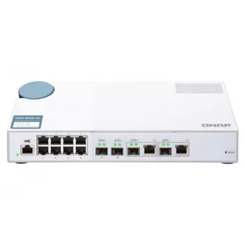 QNAP QSW-M408-2C Switch de rede Gerido L2 10G Ethernet (100/1000/10000) branco