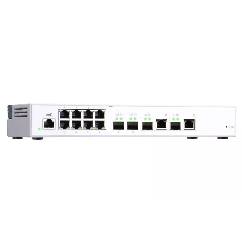 QNAP QSW-M408-2C Switch de rede Gerido L2 10G Ethernet (100/1000/10000) branco