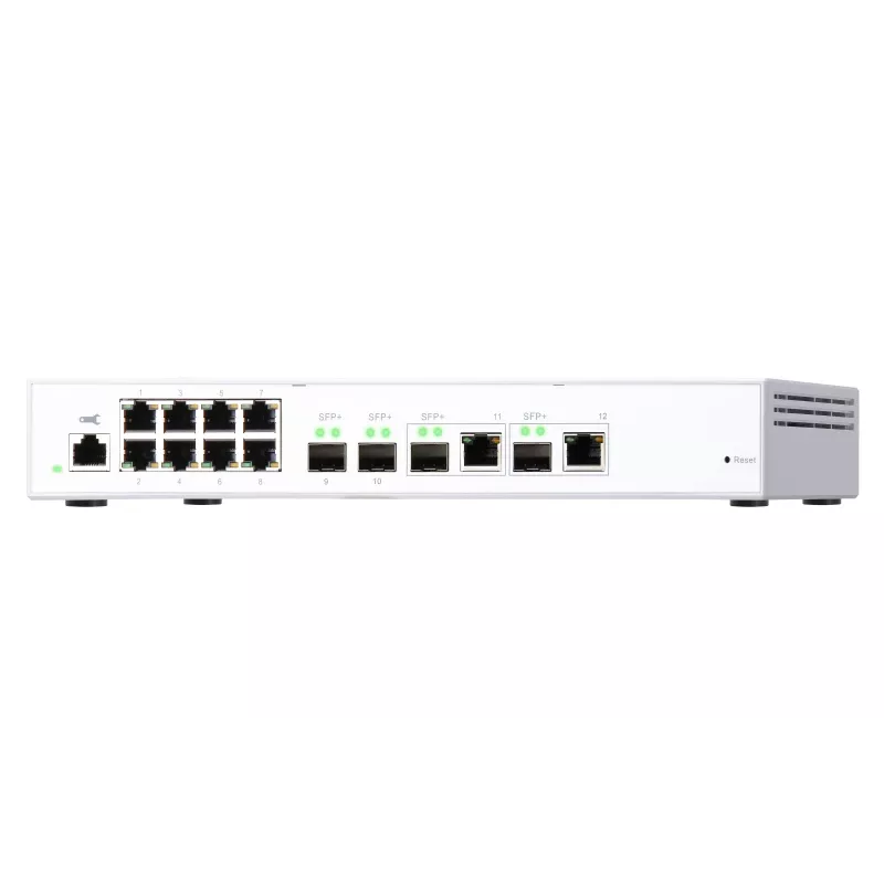 QNAP QSW-M408-2C Switch de rede Gerido L2 10G Ethernet (100/1000/10000) branco