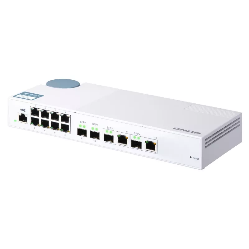 QNAP QSW-M408-2C Switch de rede Gerido L2 10G Ethernet (100/1000/10000) branco