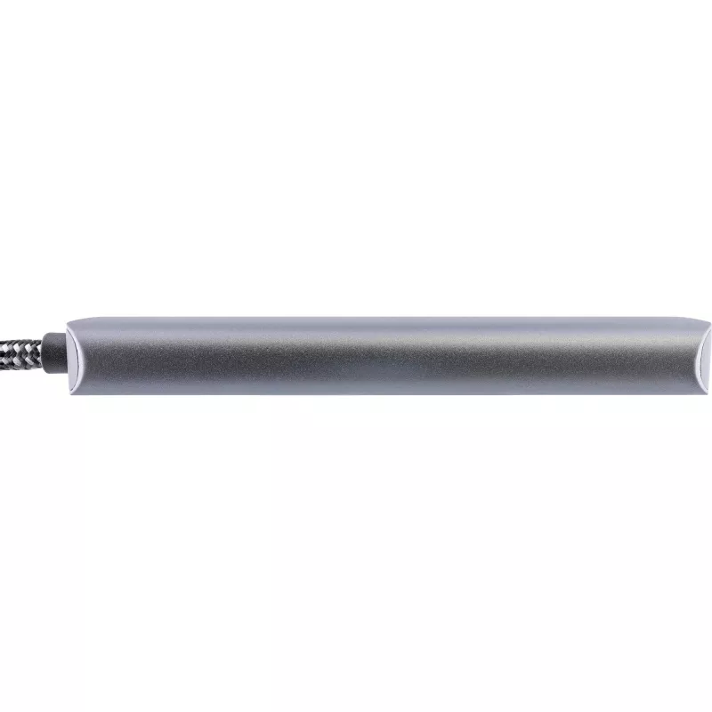 Hub USB 3.2 InLine, USB-C para 4x USB A 10 Gb/s, alumínio, cinzento