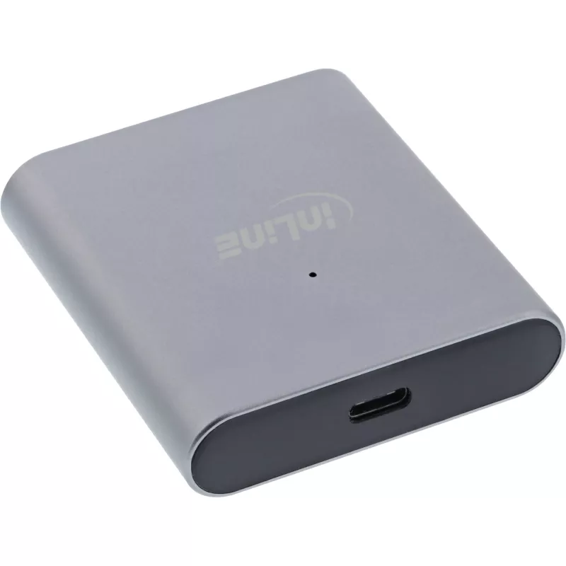Leitor de cartões InLine USB 3.2 USB-C ou USB-A, para cartões CFexpress tipo B
