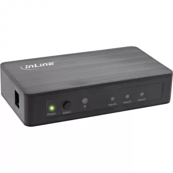 Switch HDMI InLine, 3 portas, 4K2K@60Hz, HDCP 2.2