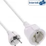 Cabo de extensão elétrica InLine 16402W 2m branco
