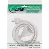 Cabo de extensão elétrica InLine 16402W 2m branco