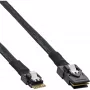 Cabo SAS slim InLine, SFF-8654 para Mini SAS SFF-8087, 12Gb/s, 0,5m