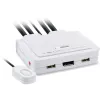 Cabo InLine comutador KVM, 2 portas, DisplayPort 1.2, 4K, USB, áudio