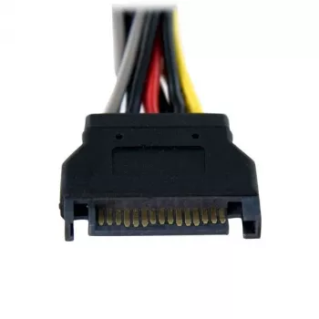 Cabo adaptador divisor de alimentação SATA em Y StarTech.com 15 cm - M/F