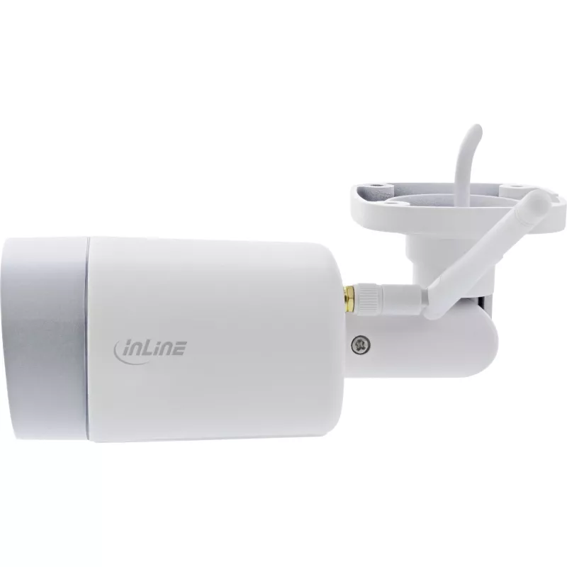 InLine SmartHome Câmara HD de exterior com luz LED, IP66