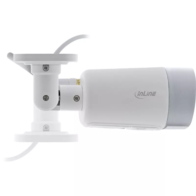 InLine SmartHome Câmara HD de exterior com luz LED, IP66