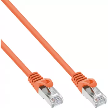 Cabo de rede InLine SF/UTP Cat.5e laranja 7,5 m