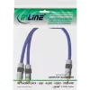 Cabo RCA em Y InLine Premium 1x RCA macho / 2x RCA fêmea 0,25 m
