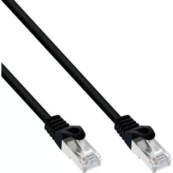 Cabo de rede InLine SF/UTP Cat.5e preto 20 m, 20 m, Cat5e, SF/UTP (S-FTP), preto