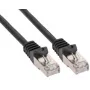 InLine 72500S Cabo de patch, SF/UTP, Cat.5e, preto, 10 m